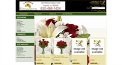 Desktop Screenshot of laurasflowersinc.com